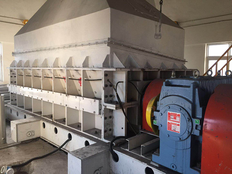 陜煤集團(tuán)張家峁出料≤50mm處理量≤2000t/h破碎機現(xiàn)場